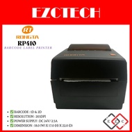 Rongta Barcode Label Airway Bill Printer RP410 USB LAN BLUETOOTH WIFI