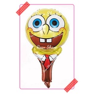 Spongebob character baton balloon