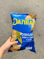 แผ่นข้าวโพดทอดกรอบ รสธรรมชาติ (Original) ตรา ดานิต้าส์ Danitas Tortilla Chips 180g ขนม snack ขนมกรุบกรอบ Crispy