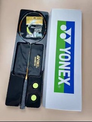 YONEX尤尼克斯天斧88d pro駝金色 高鋼全碳素羽毛球進攻拍 單拍