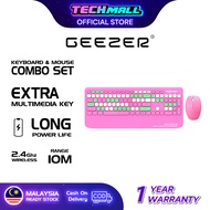 GEEZER G100 2.4 GHz Wireless Keyboard And Mouse Combo Set