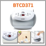 coby ​​BTCD371 portable bluetooth cd player FM radio LED display Bluetooth 4.0  Repeat, programmable