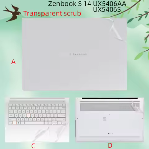 Suitable for 14 inch ASUS Zenbook S 14 UX5406AA UX5406S laptop shell protective film, computer body 