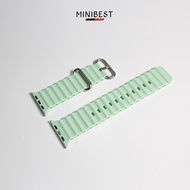 MINIBEST Strap Watch Silicone Rubber Series 1 2 3 4 5 6 7 8 Premium Strap Sport Smartwatch