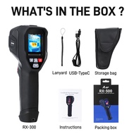 กล้องถ่ายภาพความร้อนอินฟาเรดอุตสาหกรรม RX-300N A-BF-20 °C ~ 550 °C ตรวจจับอุณหภูมิความร้อนทำภาพซ่อมพ