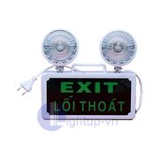 ( SALE 50% ) Đèn Exit Mắt Ếch Sự Cố Khẩn Cấp Chiếu Sáng Kết Hợp Biển Chỉ Dẫn Thoát Nạn ĐÈN SỰ CỐ KẾT