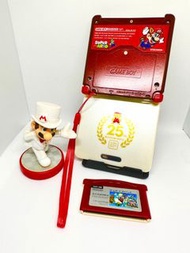 （暫時缺貨）Gameboy Advance GBASP馬里奧全新外殼及2023全貼合IPS螢幕（只賣主機）