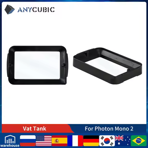 ANYCUBIC 3D Printer Parts UV Resin Vat Tank For Photon Mono 2 3d Printers Accessories impresora 3D P