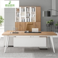 Combination Modern Juncheng Desk Chair Manager Supervisor Simple Office Furniture Presidential Desk 