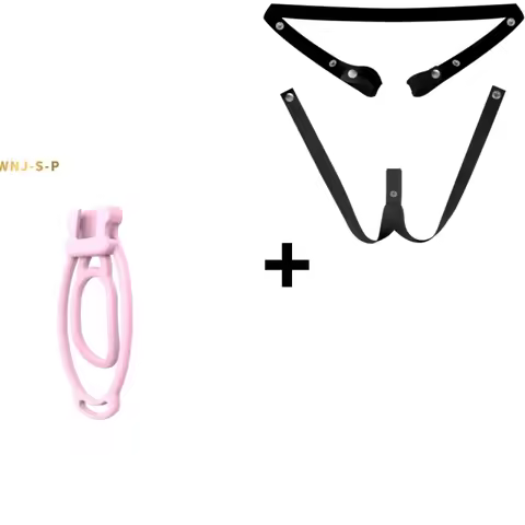 New Chastity Cage FuFu Clip-On Panties Wearable Bondage Cock Cage Sissy Imitation Female Lower Body 