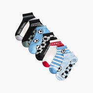 Babyshop Pack Of 7 Juniors Baby Boys Socks Football Print