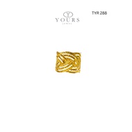 YOURS JEWEL EMAS 916 CINCIN RAPUNZEL BERPASIR