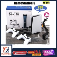 GS5 Gaming Classic Game Casing / Video Game Console USB Wired Retro 200 Game Classic