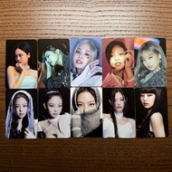 YG OFFICIAL PC PHOTOCARDBlackpink 1 SET OF 10 ENTERTAINMENT BLACK PINK EXHIBITION FLIMTY PINK JENNIE