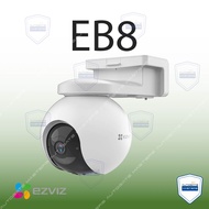 Ezviz EB8 4G LTE Solar Power USB Type-C Battery Powered Rechargeable 2k 3MP Outdoor 360 Pan Tilt Sma