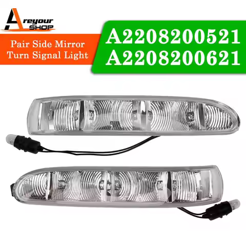 1PC/Pair Side Mirror Turn Signal Light for Mercedes-Benz W220 W215 CL55 CL500 CL600