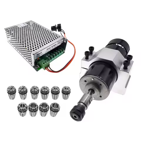 400W 48V Dc Spindle Set 0~60VDC Adjustable speed Governor Power Supply both 110VAC & 220VAC for Engr
