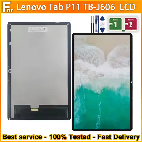 For Lenovo Tab P11 TB-J606F TB-J606L J606 LCD Display Touch Screen Replacement 100% Tested