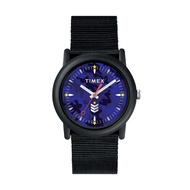 Timex TWLB68100 Camper Camo นาฬิกาข้อมือผู้ชายและผู้หญิงสีดำ