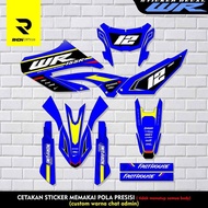 DECAL YAMAHA WR155 - DECAL WR 155 - STICKER DECAL YAMAHA WR155 PRESISI