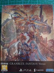 PS4 碧藍幻想 Versus 中文限定版 序號未使用 季票未使用 GBF Granblue Fantasy VS