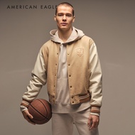 American Eagle Varsity Bomber Jacket เสื้อแจ็คเก็ต ผู้ชาย บอมเบอร์ (EMJK 010-1676-212)