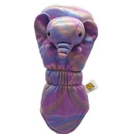 [WICO&Golf] Club Cover Tradition Elephant Royal Purple Elepnant /Very Soft Purple Elephant Golf Club