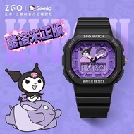 ZGO [Original genuine] Sanrio Student Watch for girls Kulomi Electronic Sports Watch