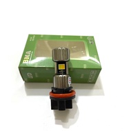 Đèn pha Led BMA Chân HS5 Sáng Mạnh - Gom Sáng 2 chế độ cos vàng pha trắng siêu sáng