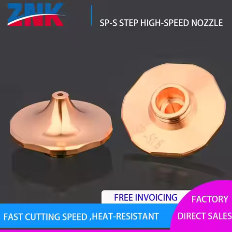 ZNK SP-S STEP HIGH-SPEED NOZZLE Single Layer D28H15M11 Caliber 1.0-5.0mm For HANS Raytools BM06K Fib