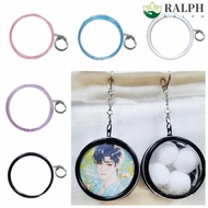 RALPH Anime Badge Display Bag, Badge Display Protection Case Round Badge Storage Pouch, Storage Bag 