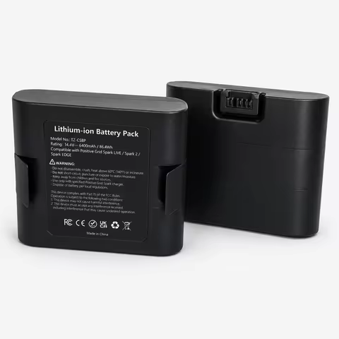 6400mAh Replacement Li-ion Battery Compatible with Positive Grid Spark Live, Spark 2 & Spark Edge Sp