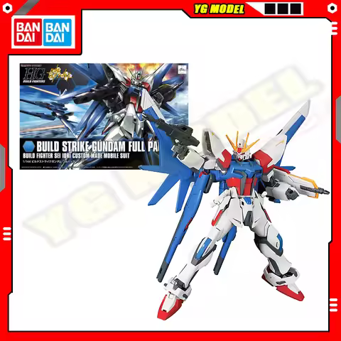 BANDAI BUILD STRIKE GUNDAM FULL PACKAGE HG 1/144 GN-003 Edition Standard Model Kit Assembly Strike F
