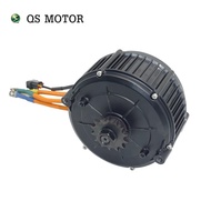 QS MOTOR QS165 V2 5000W 72V 35H PMSM Mid Drive Motor with 428 14T Sprocket for E-Motorcycle