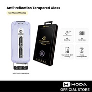 Hoda (Flagship) Anti-Reflection Full Coverage Screen Protector for iPhone 17 Series with Dust-Free H