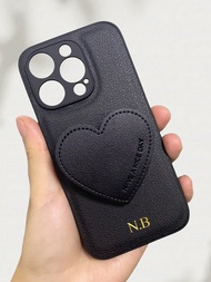 Luxury Leather Personalized Customized Phone Case Compatible With IPhone 16 15 14 11 12 13 Pro Max P