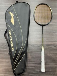 李寧雷霆100 麒麟 全碳素羽毛球拍 M50高彈性碳纖維 6.0mm細中杆 進攻拍 內部渠道