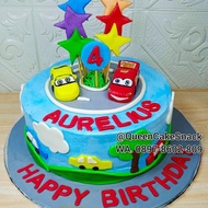 kue ulang tahun mobil cars birthday cake 3D Murah Serpong BSD Tangsel