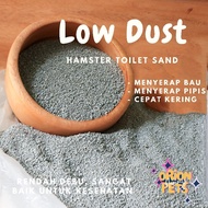 ORIONPETS NODUST ZEOLITE NO.1 SAND TOILET HAMSTER 100% ANTI ODOR HAMSTER CAGE | BD-01-1KG ORIGINAL S