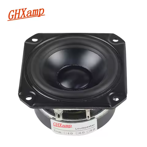 GHXAMP 3 INCH Bass Full Range Speaker Center Woofer 4OHM Waterproof Tweeter Mid For Peerless Speaker