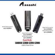 Sandisk CZ810 / CZ880 Extreme Go USB3.1 / USB3.2 Flash Drive 64GB / 128GB / 256GB