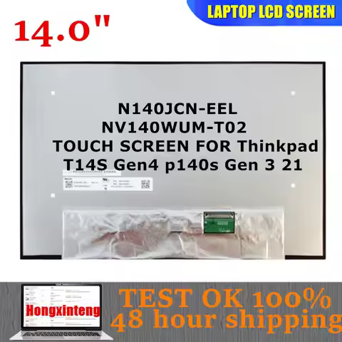 N140JCN-EEL REV C1 NV140WUM-T02 V8.0 V8.1 V8.3 Original NEW 14INCH 40PINS TOUCH SCREEN FOR Thinkpad 