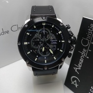 jam tangan pria Alexandre Christie AC 6416MC silver original