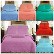 Adrian's Cadar Patchwork 6-dalam-1 Super King/Super Queen Berkualiti Tinggi /Selimut lembut