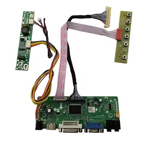 New M.NT68676 Control Board Monitor Kit for M240HW02 V1 / M240HW02 V6 HDMI+DVI+VGA LCD LED screen Co