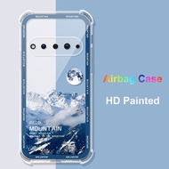 For Natural AI Phone Crystal Case For Natural AIPhone wifi HD Painted Air Bag 360 Protect Matte Back