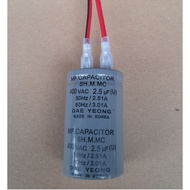 Round capacitor for 2.5MF ceiling fans for all types of ceiling fans