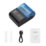 Bisof Portable 2" Mini Thermal Printer - Wireless/USB Receipt Printer, 58mm Paper, iOS// Compatible 