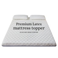 Blended latex soft mattress topper queen/single/king/6 cm /9cm