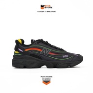 Sneakers Pria NB 1000 Black Reflective Original